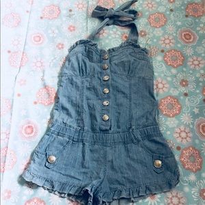 Romper with Halter top style